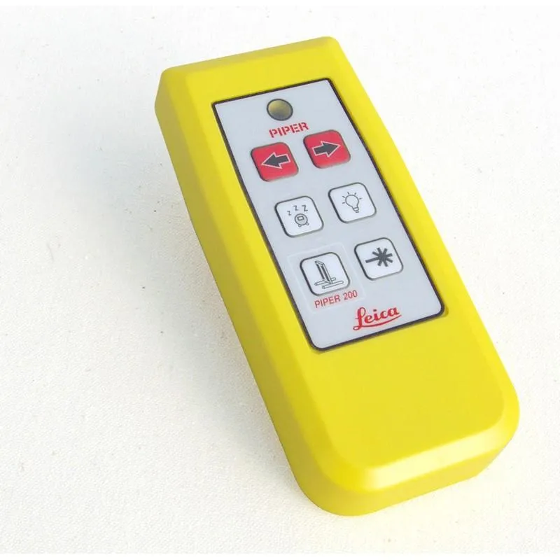 Leica Piper Red Beam Pipe Laser Level 100 with Remote, Target & Li-Ion Battery