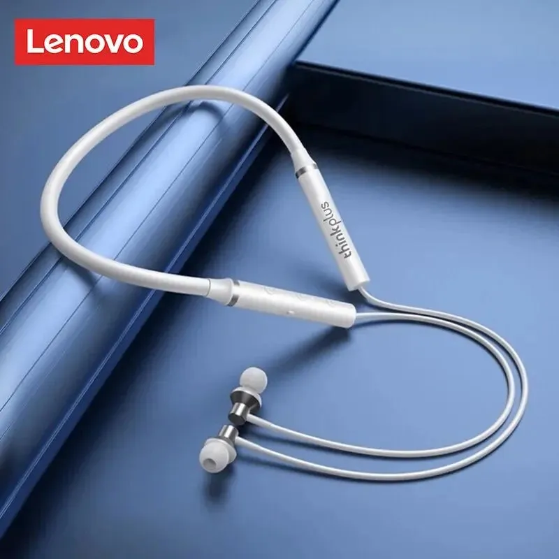 Lenovo Neckband Wireless Bluetooth Earbuds Sport Headset with Mic