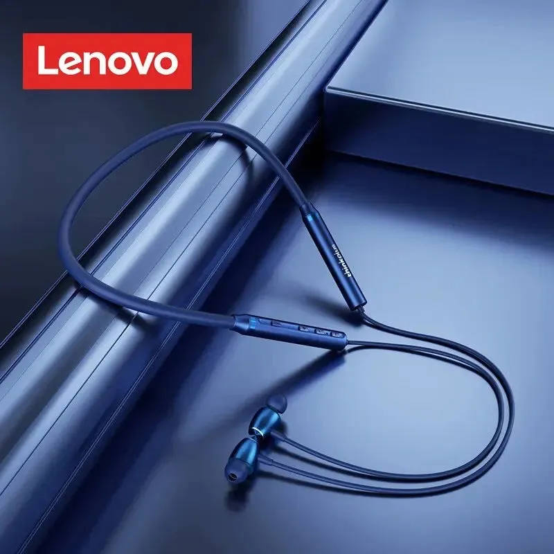 Lenovo Neckband Wireless Bluetooth Earbuds Sport Headset with Mic