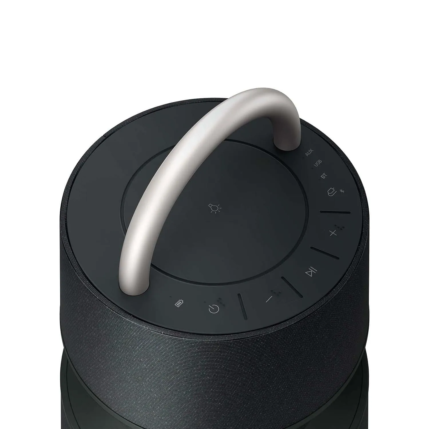 LG XBOOM 360 RP4G Omnidirectional Sound Bluetooth Speaker with Mood Lighting Black - RP4.DGBRLLK