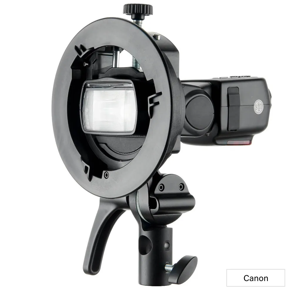 Li-ION580II TTL Powerful Speedlite & Bowens Adapter Bracket
