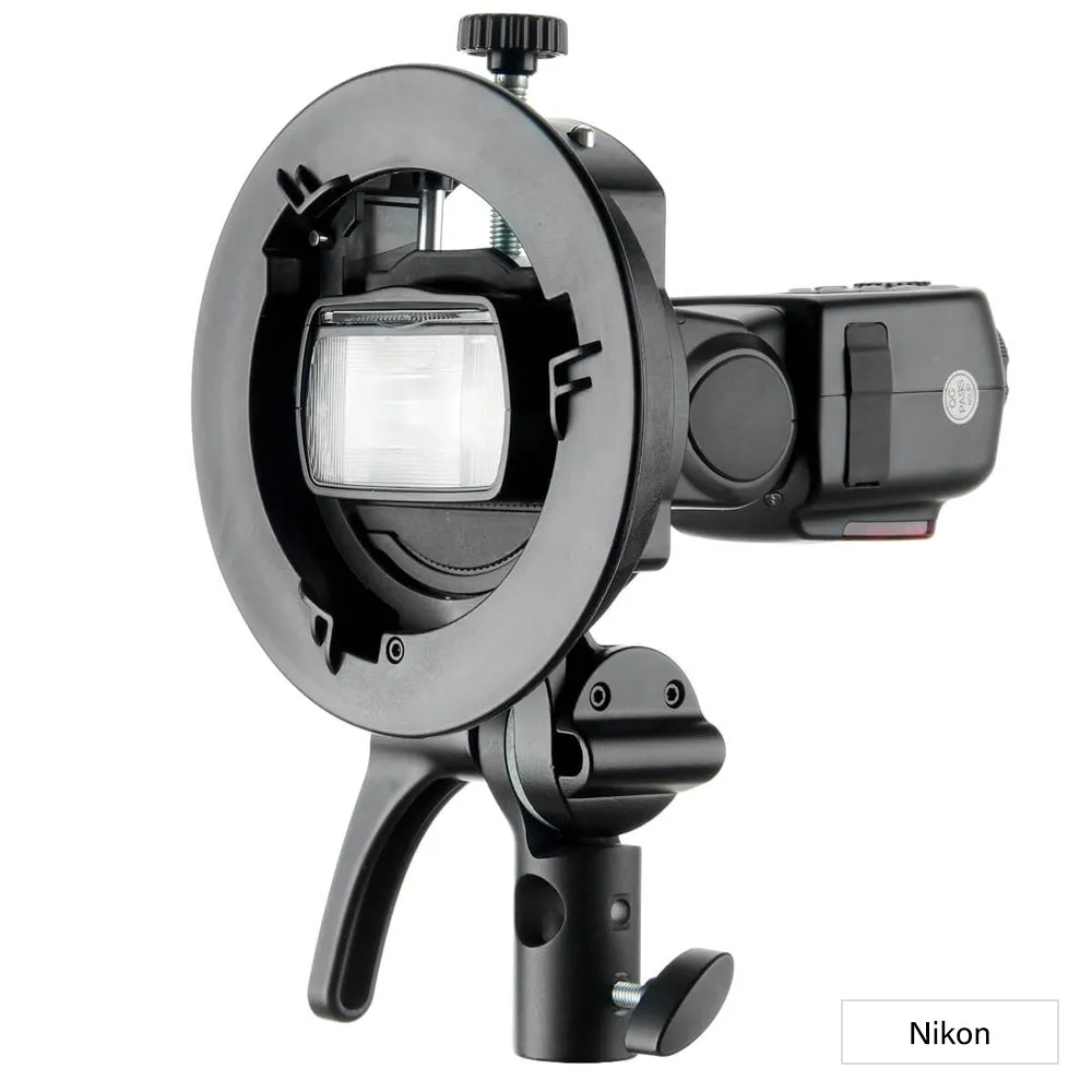 Li-ION580II TTL Powerful Speedlite & Bowens Adapter Bracket