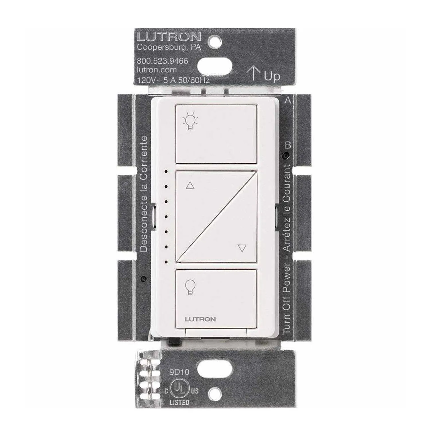 Lutron PD-10NXD Caseta Pro Wireless In-Wall Dimmer, 250W LED