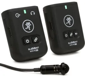 Mackie EleMent Wave LAV Wireless Microphone System