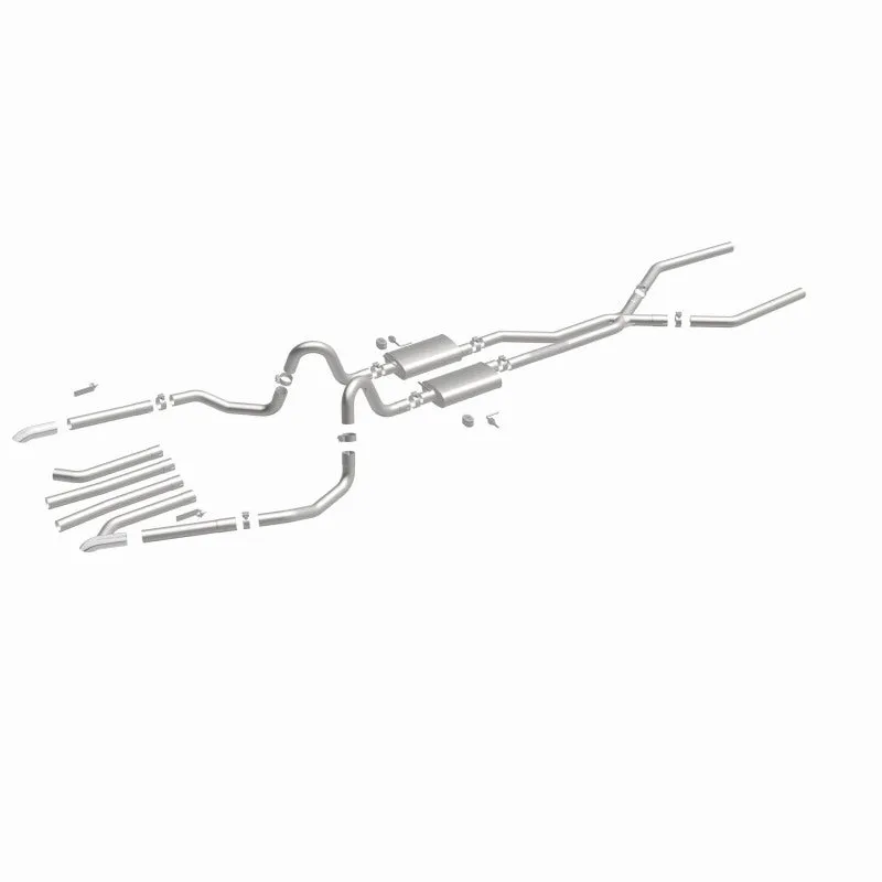 Magnaflow Performance Cat-Back Exhaust System - 2-1/2 in Diameter - 2-3/4 in Tips - V8 - GM A-Body 1964-67