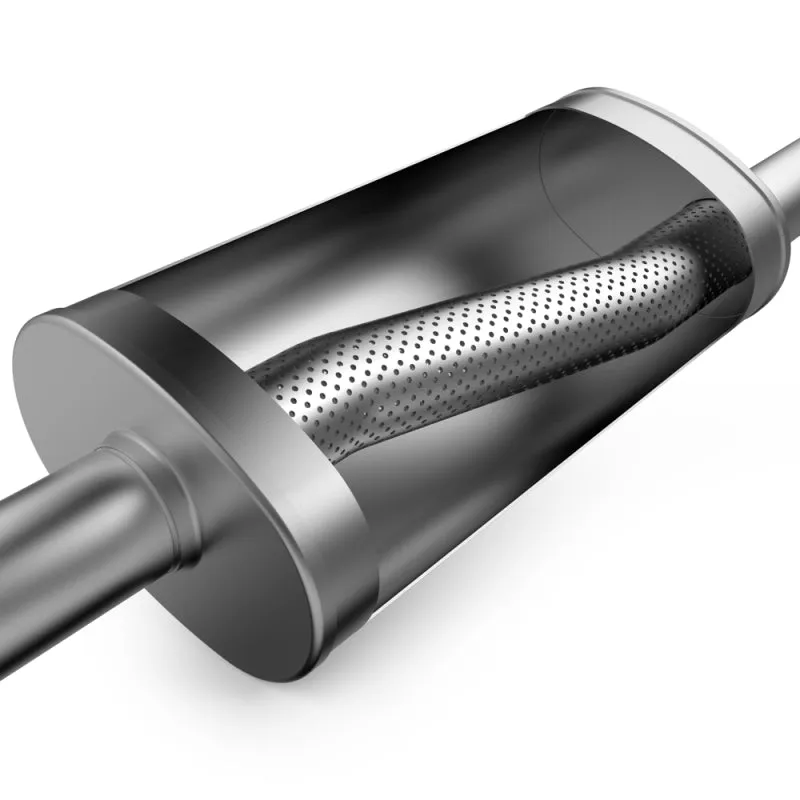 Magnaflow Stainless Steel Cat-Back Performance Exhaust System - 2.5 in. Inlet/2.25 in. Outlet