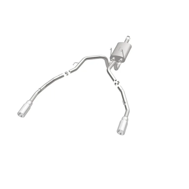 Magnaflow Stainless Steel Cat-Back Performance Exhaust System - 5 x 11 x 22 in. Dual Outlet Muffler