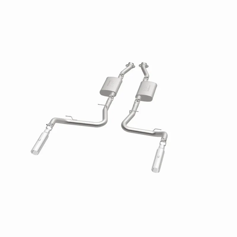 Magnaflow Street Series Cat-Back Exhaust System - 2-1/2 in Diameter - 3-1/2 in Tips - Ford Modular - Ford Mustang 1999-2004 15644