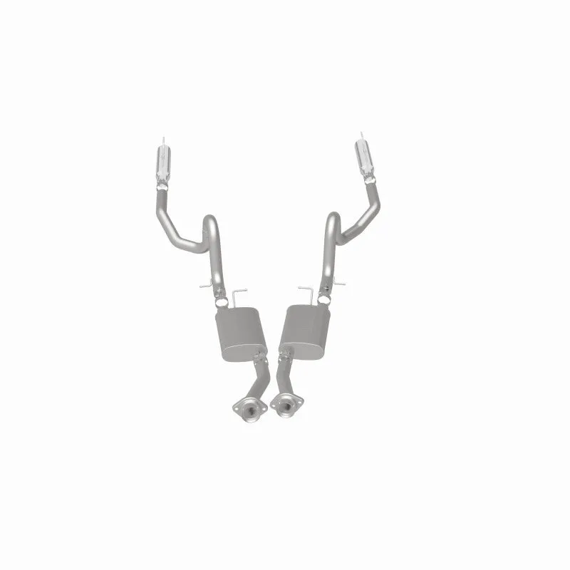 Magnaflow Street Series Cat-Back Exhaust System - 2-1/2 in Diameter - 3-1/2 in Tips - Ford Modular - Ford Mustang 1999-2004 15671