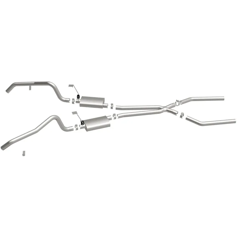 Magnaflow Street Series Cat-Back Exhaust System - 2-1/2 in Diameter - V8 - GM F-Body 1967-74 / GM X-Body 1968-75