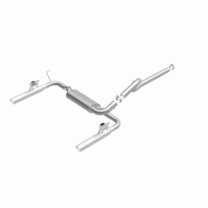 Magnaflow Street Series Cat-Back Exhaust System - 3 in Diameter - 3-1/2 in Tips - GM LS-Series - GM F-Body 1998-2002