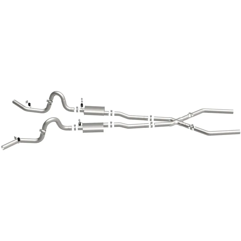 Magnaflow Street Series Cat-Back Exhaust System - 3 in Diameter - V8 - GM A-Body 1968-72
