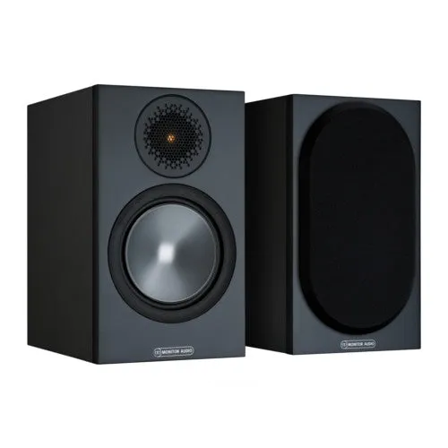 Marantz Melody X MCR612 Hifi Network System with Monitor Audio Bronze 50 Bookshelf Speaker Package Black