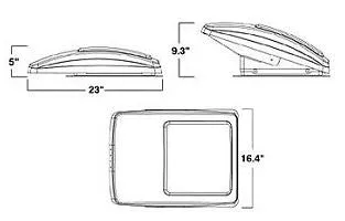 Maxxair Maxfan Deluxe Roof Vent