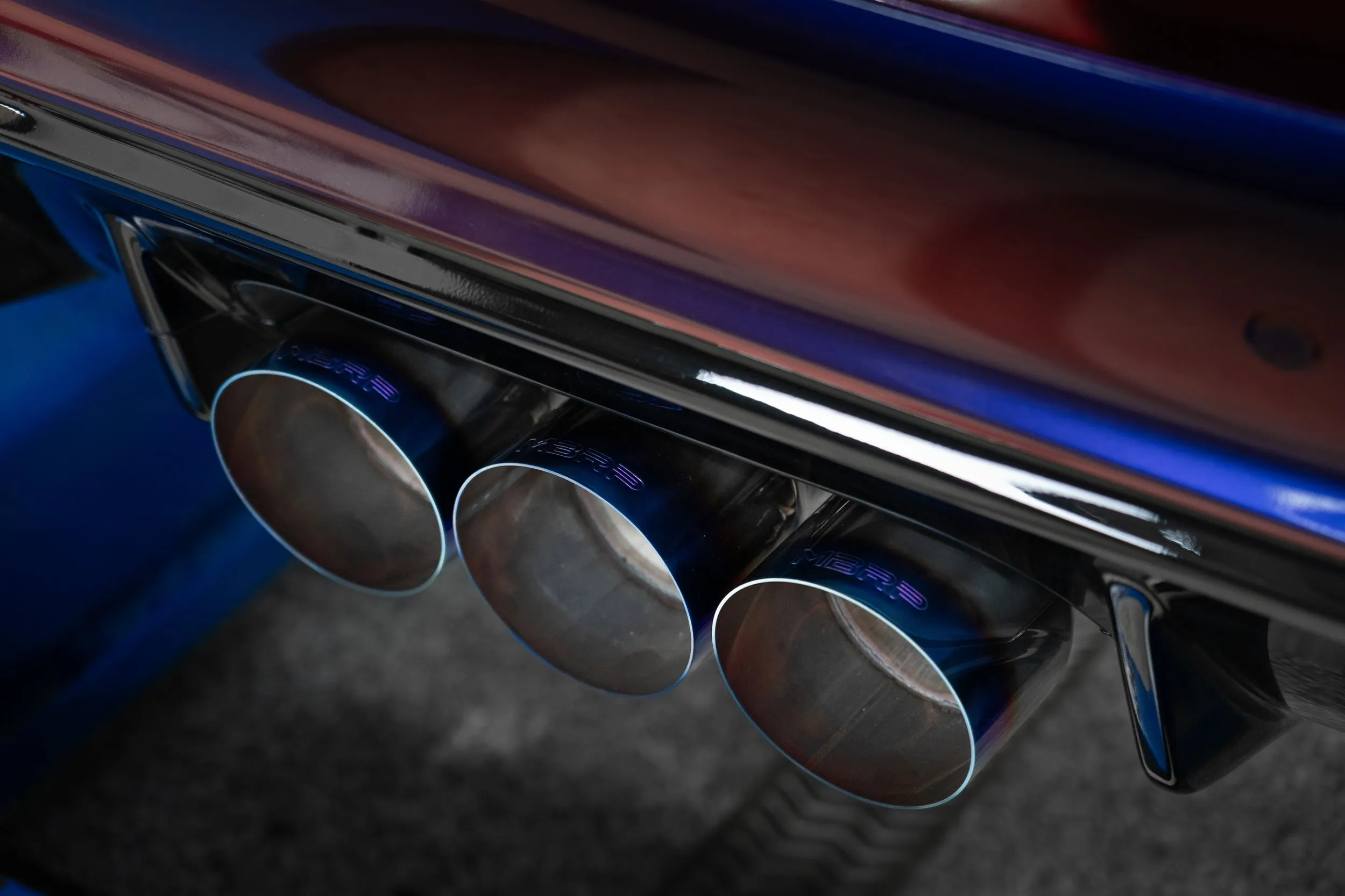 MBRP 2023  Honda Civic Type-R FL5 Triple Center Exhaust w/ Burnt End Tips