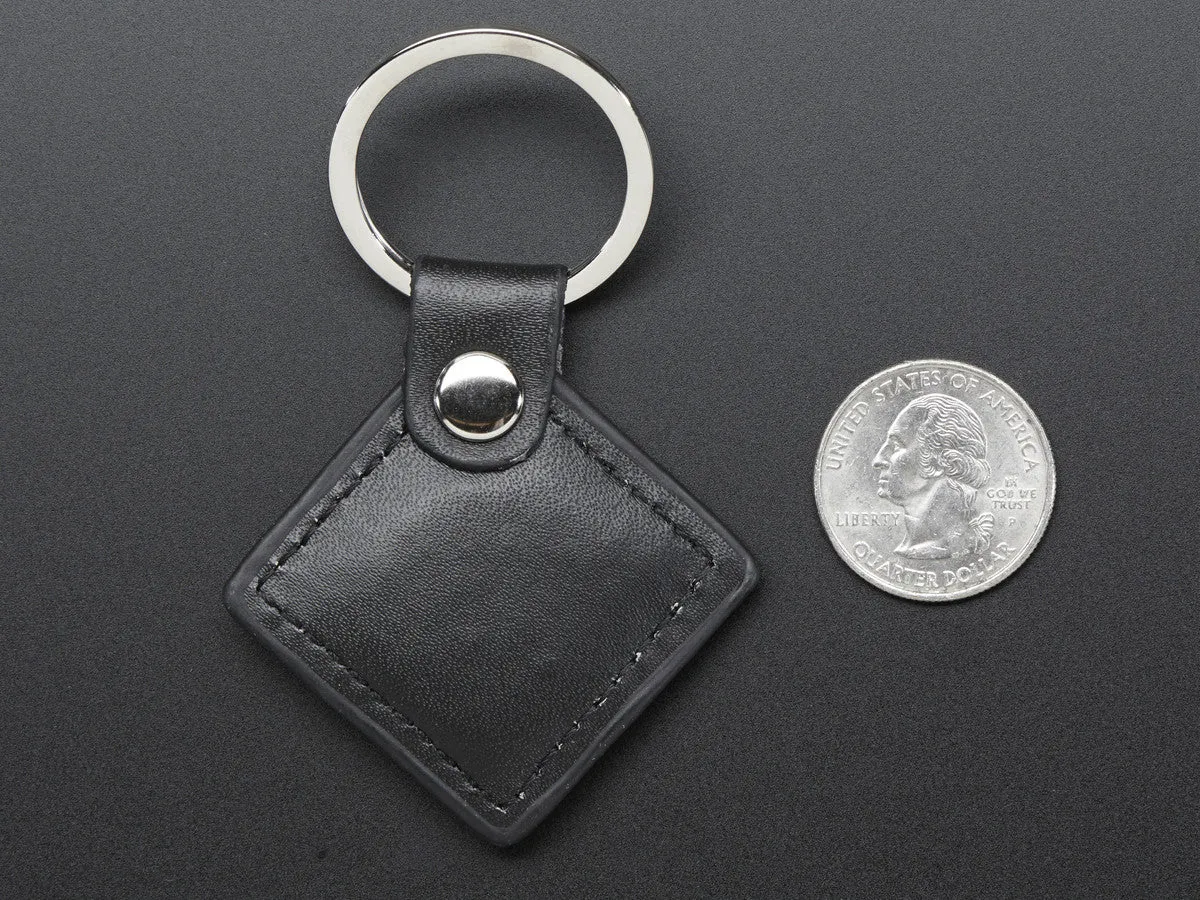 MiFare Classic (13.56MHz RFID/NFC) Leather Keychain Fob - 1KB