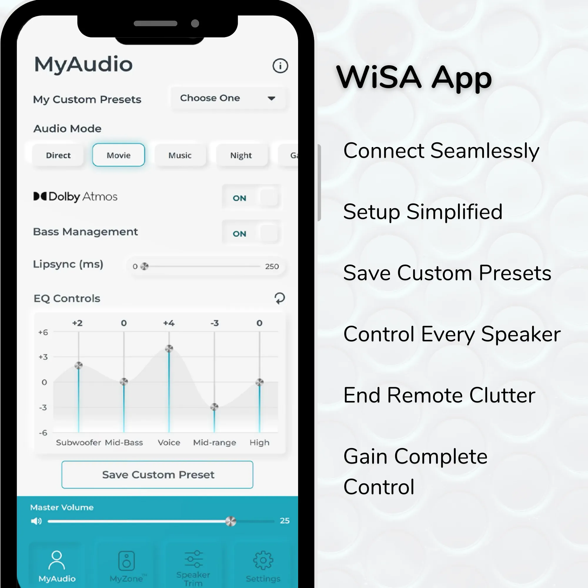 Milan 5.1 with WiSA SoundSend (R)