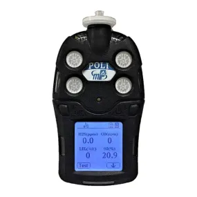 mPower POLI MP400P Pump 4-Gas Detector LEL/O2/H2S/CO