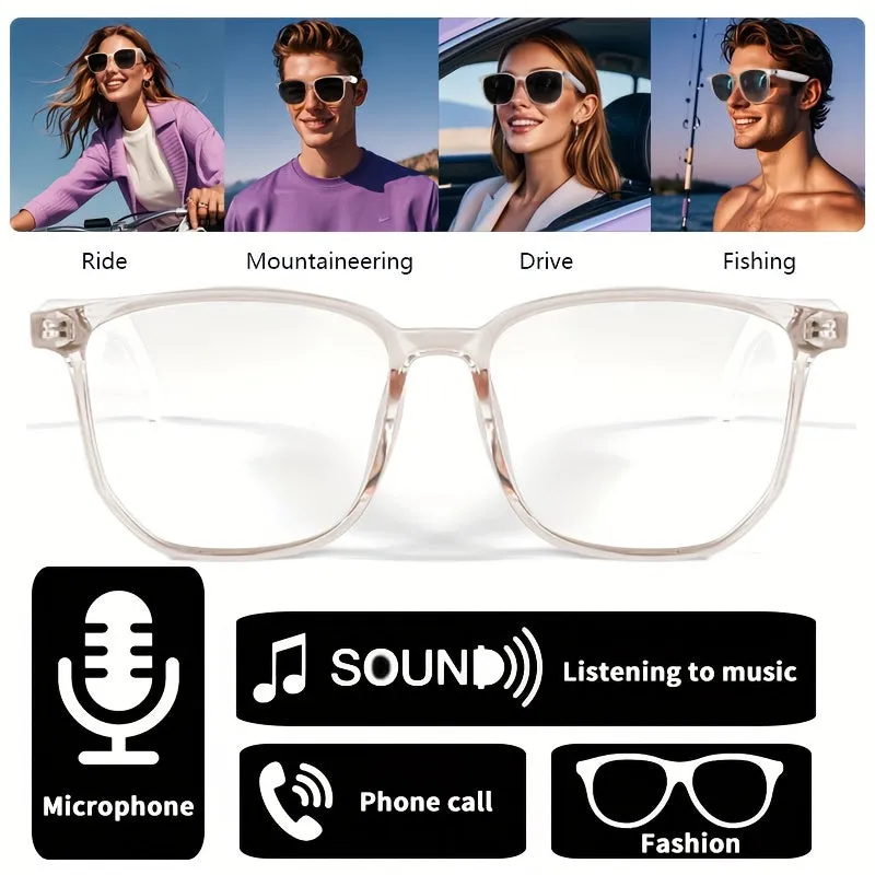 Music, Calls, And Protection!Wireless  Audio Glasses