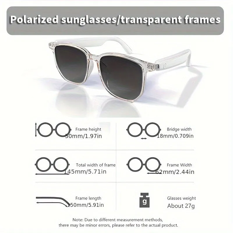 Music, Calls, And Protection!Wireless  Audio Glasses