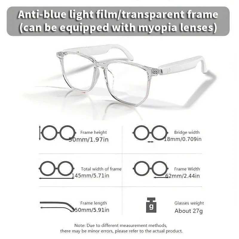 Music, Calls, And Protection!Wireless  Audio Glasses