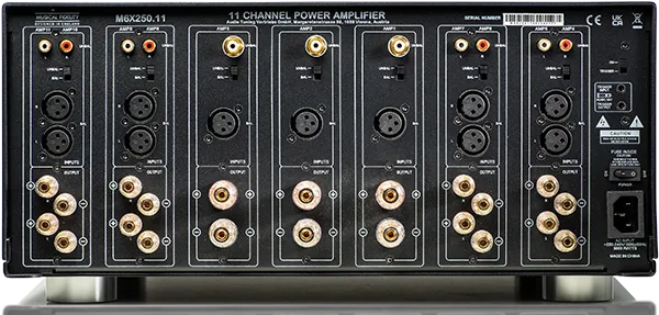 Musical Fidelity MUFPOWM6251SI 5 Channel Class A/B Power Amplifier (Silver)