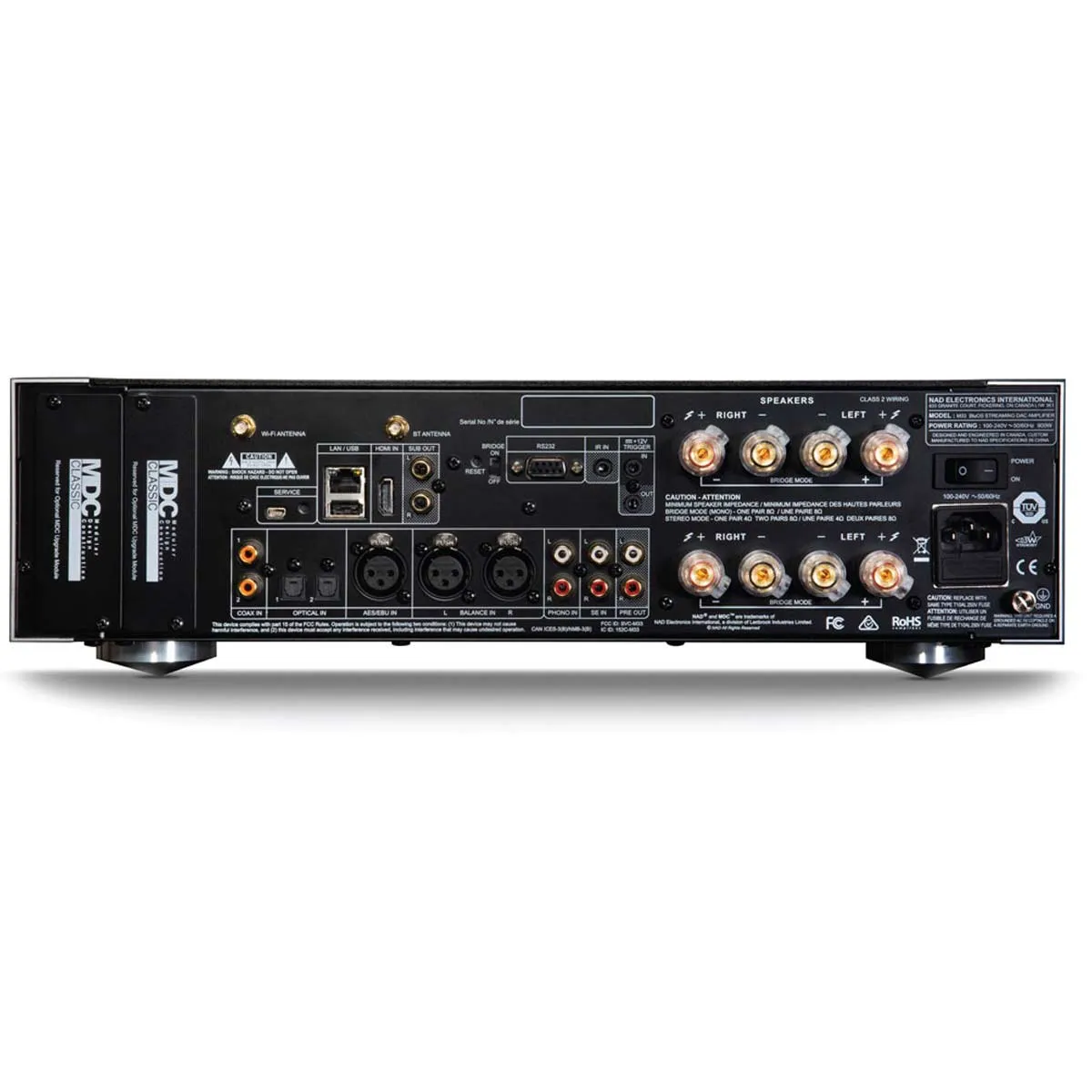 NAD M33 BluOS® Streaming DAC Amplifier