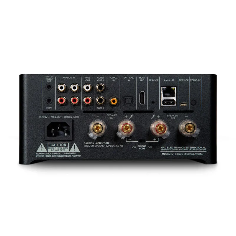 NAD Master M10 V2 - BluOS Streaming Amplifier (Each)