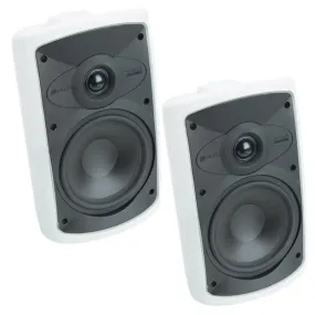 Niles OS6.3 White 2-Way 6" Indoor/Outdoor Home Theater Speaker (pair)