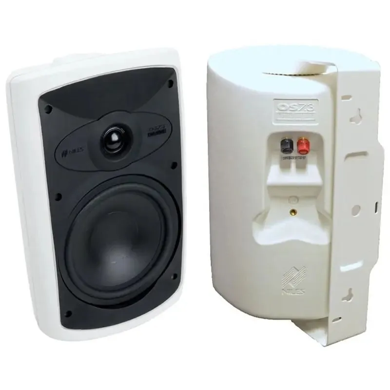 Niles OS7.3 White 2-Way 7" Indoor/Outdoor Home Theater Speaker (pair)