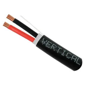 Outdoor Direct Burial 16/2 AWG Speaker Wire 65 Strand CL2 ETL Bare Copper OFC 500ft