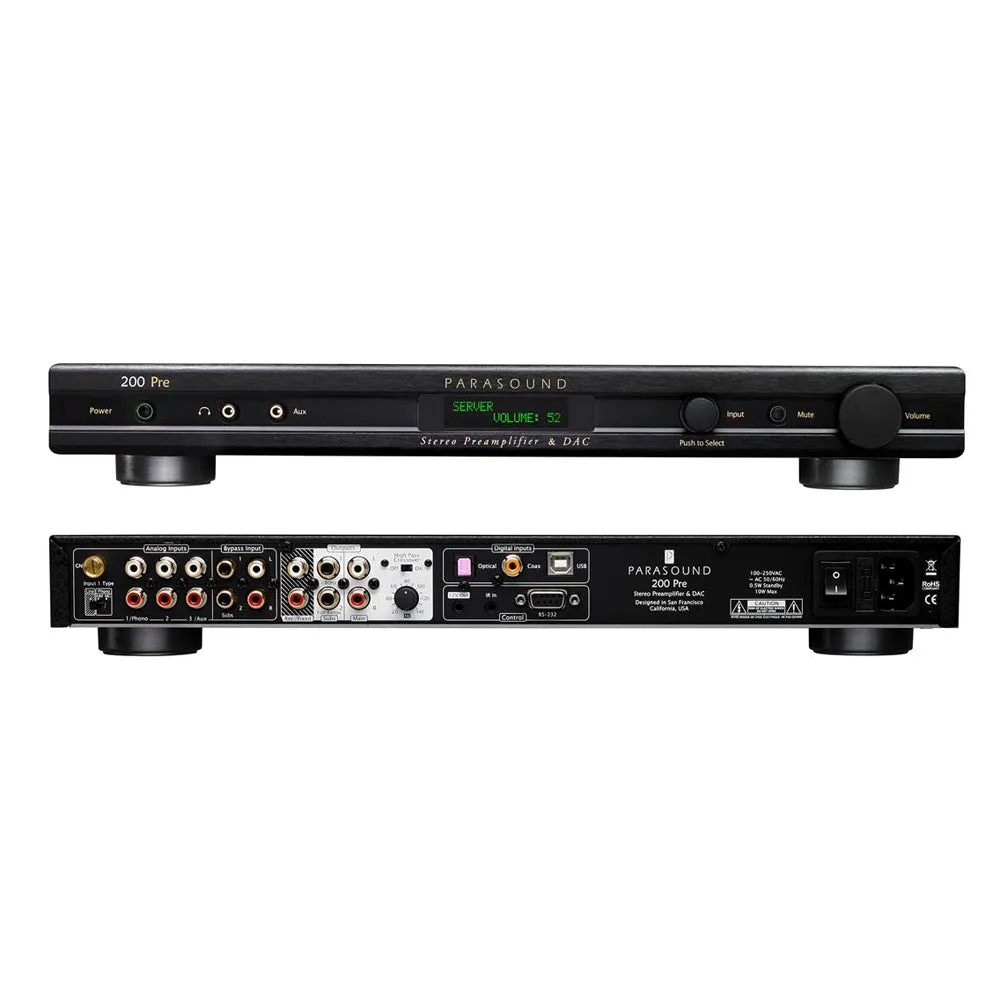 Parasound New Classic 200 Pre Amplifier