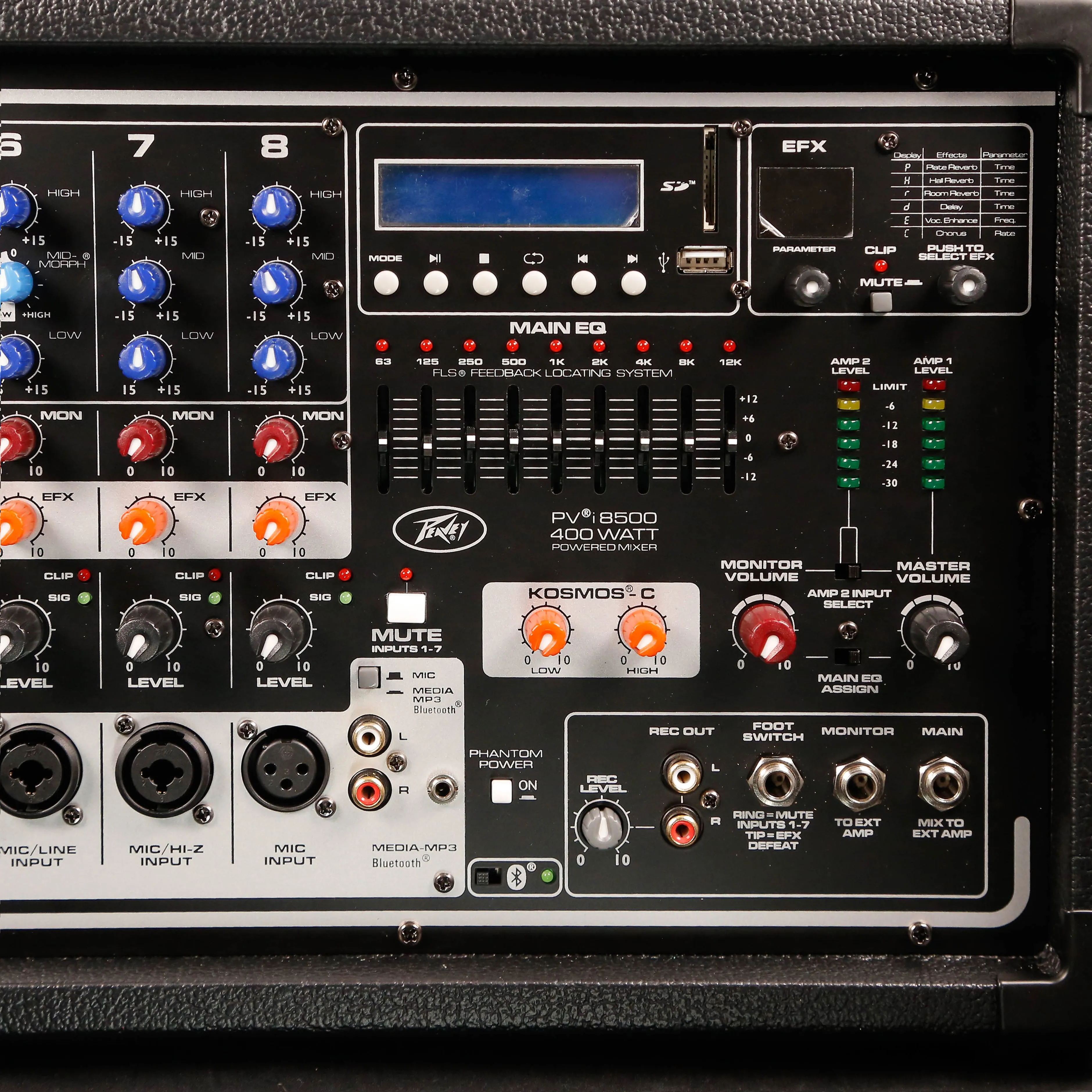 Peavey PVi8500 Powered Mixer, 120US