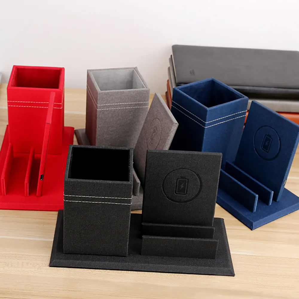 Pen Holder With Wireless Charger