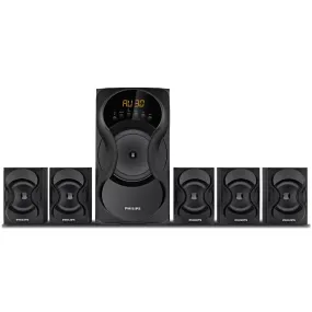 Philips 5.1 Multimedia Speakers With USB/Bluetooth SPA5162B