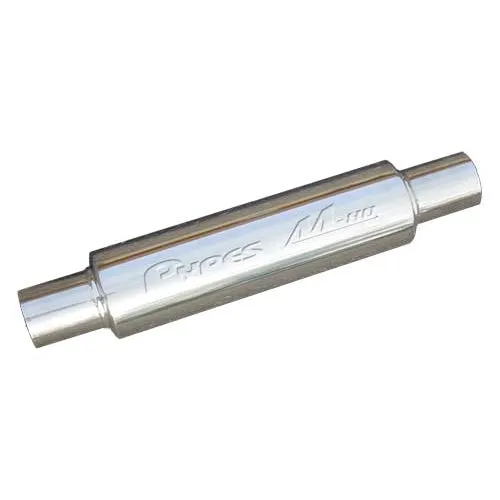 Pypes Performance Exhaust 2.5" Round Case Muffler