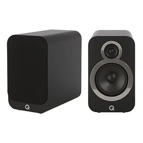 Q ACOUSTICS 3020I Bookshelf Speakers - Pair - Carbon Black
