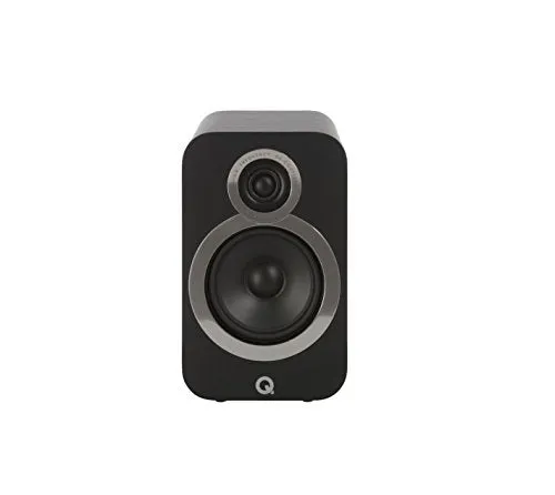 Q ACOUSTICS 3020I Bookshelf Speakers - Pair - Carbon Black