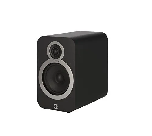 Q ACOUSTICS 3020I Bookshelf Speakers - Pair - Carbon Black