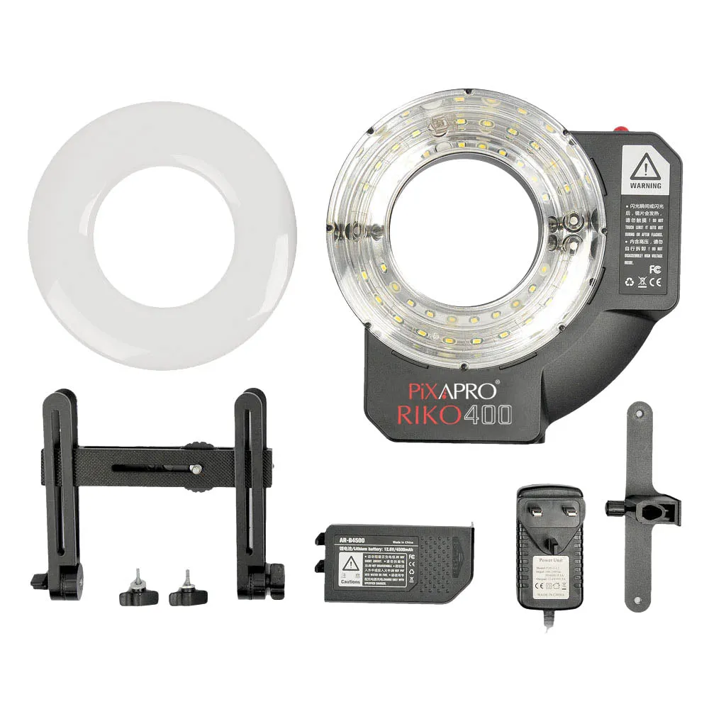 RIKO400 400Ws Photography Daylight Ring Flash (Godox AR400)