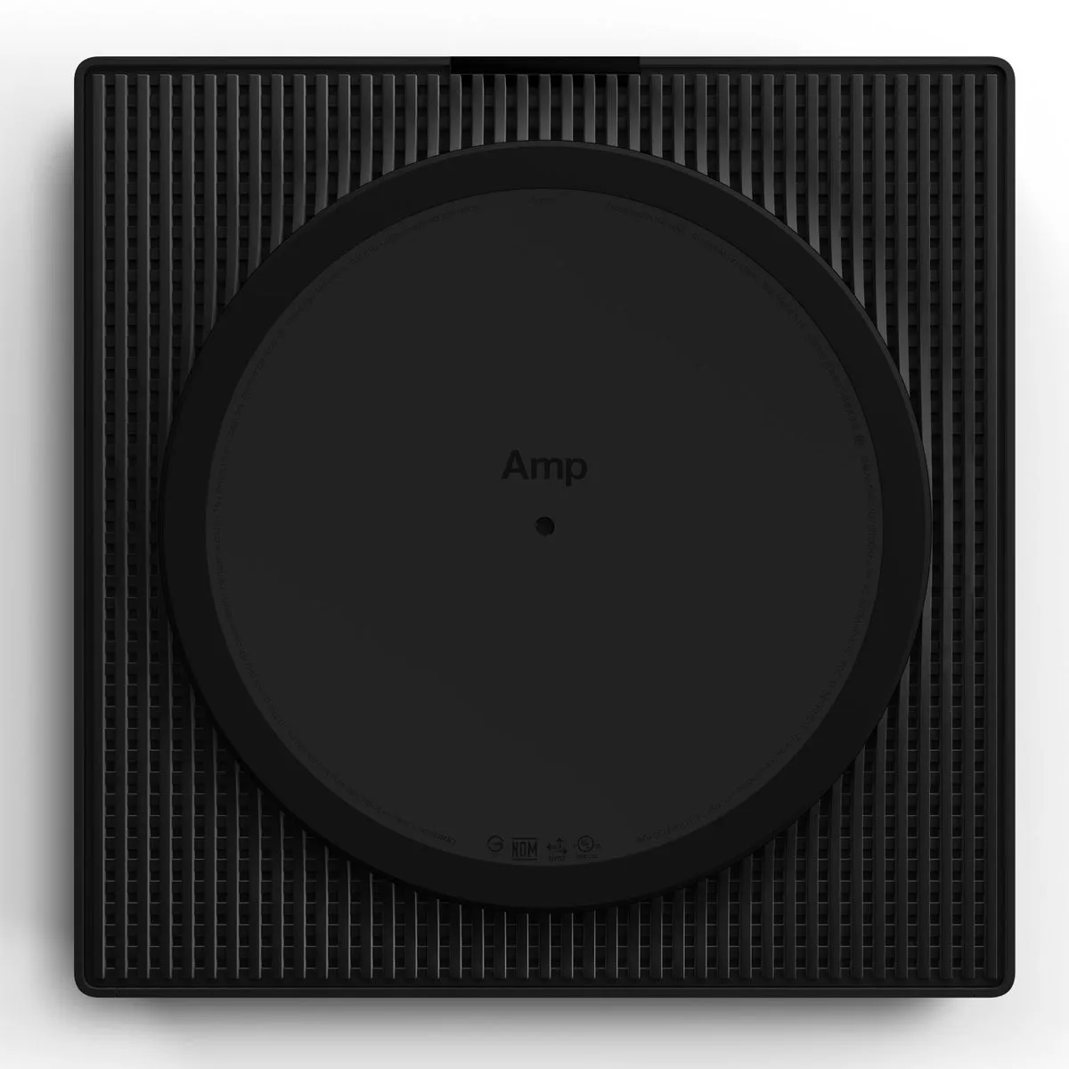 Rockustics OctoRock Powered 8" 2-way Outdoor Rock Speaker - Pair (Grey) AMP Wireless Hi-Fi Player (Black)