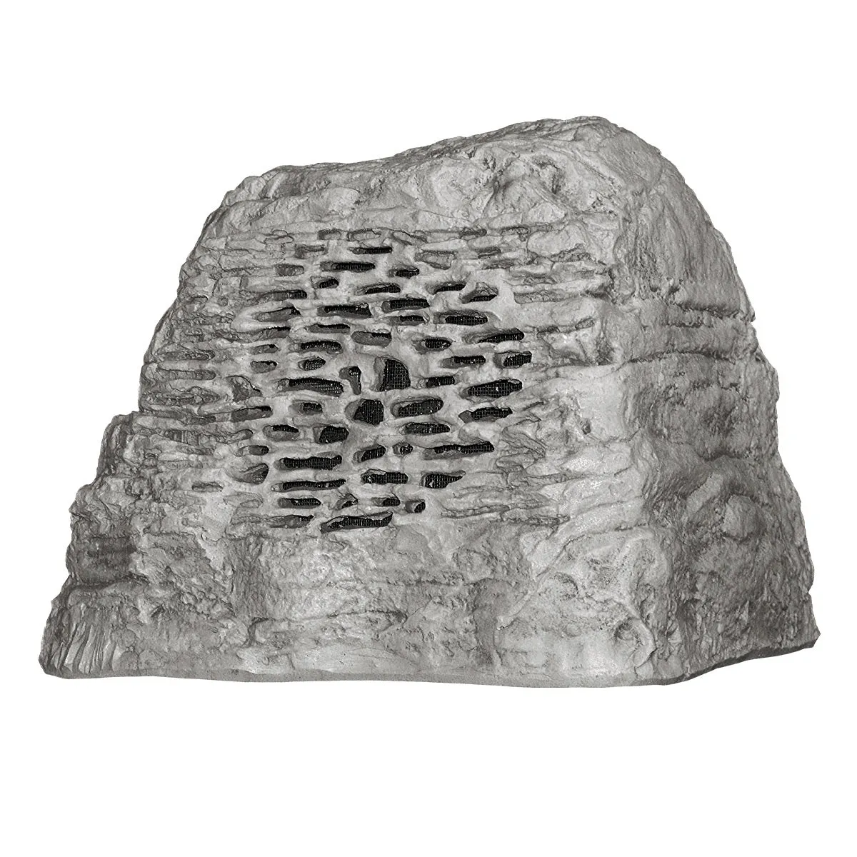 Rockustics OctoRock Powered 8" 2-way Outdoor Rock Speaker - Pair (Grey) AMP Wireless Hi-Fi Player (Black)