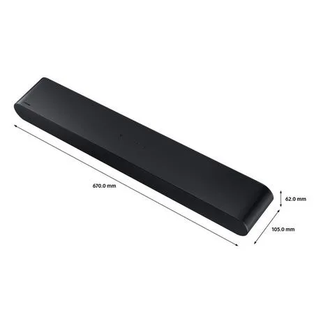 Samsung HW-S60D S-Series 5.0ch Lifestyle Soundbar Black 2024