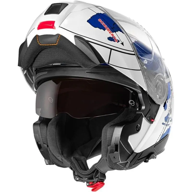Schuberth C5 Globe Blue / White