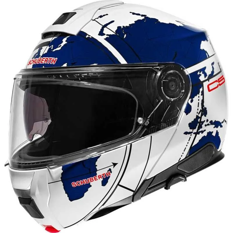 Schuberth C5 Globe Blue / White