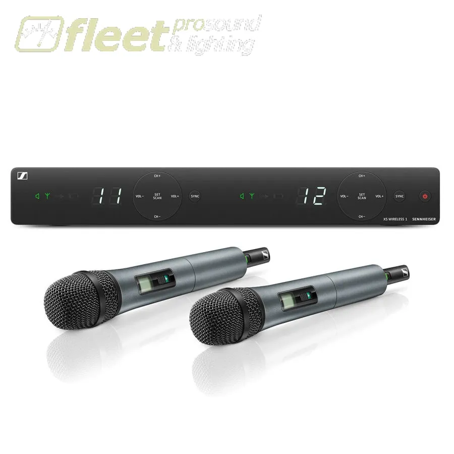 Sennheiser  XSW 1-835 DUAL-A  Wireless Handheld Duel Vocal Set