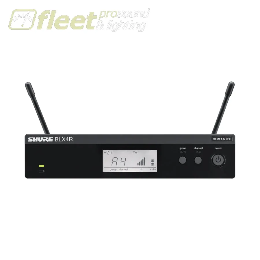 Shure BLX14R/W85 Wireless Rack-mount Presenter System with WL185 Lavalier Microphone