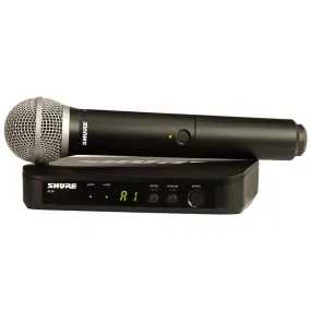 Shure BLX24E-PG58-H8E Wireless Vocal System With PG58 (518-542 MHz)