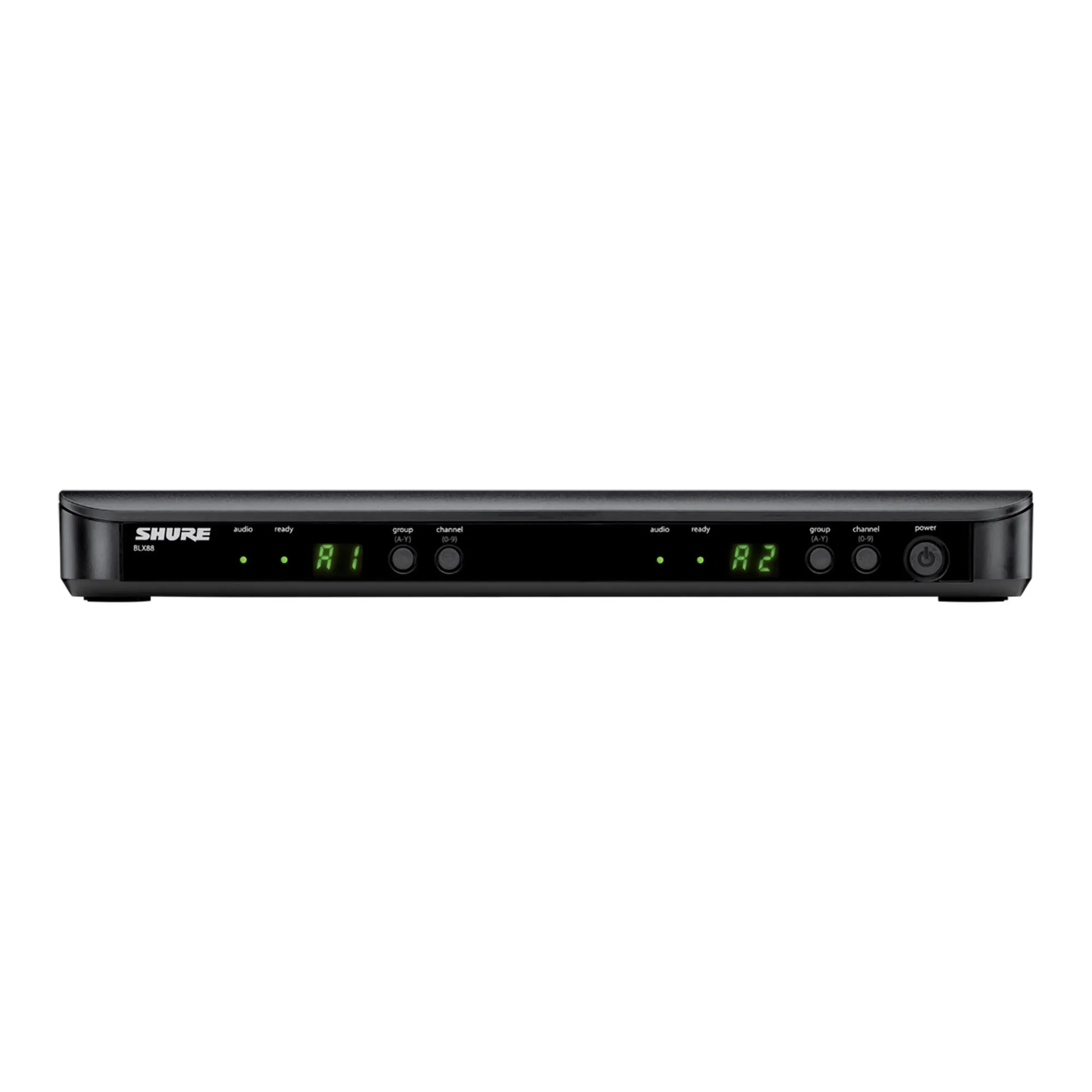 Shure BLX288/PG58 Dual Channel Handheld Wireless System, H11 Band