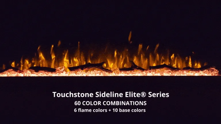Sideline Elite 50 Inch Recessed Smart Electric Fireplace 80036